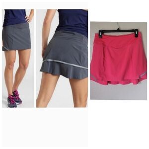 NWT Title Nine- Flounce Back Girly Skort Small Pink